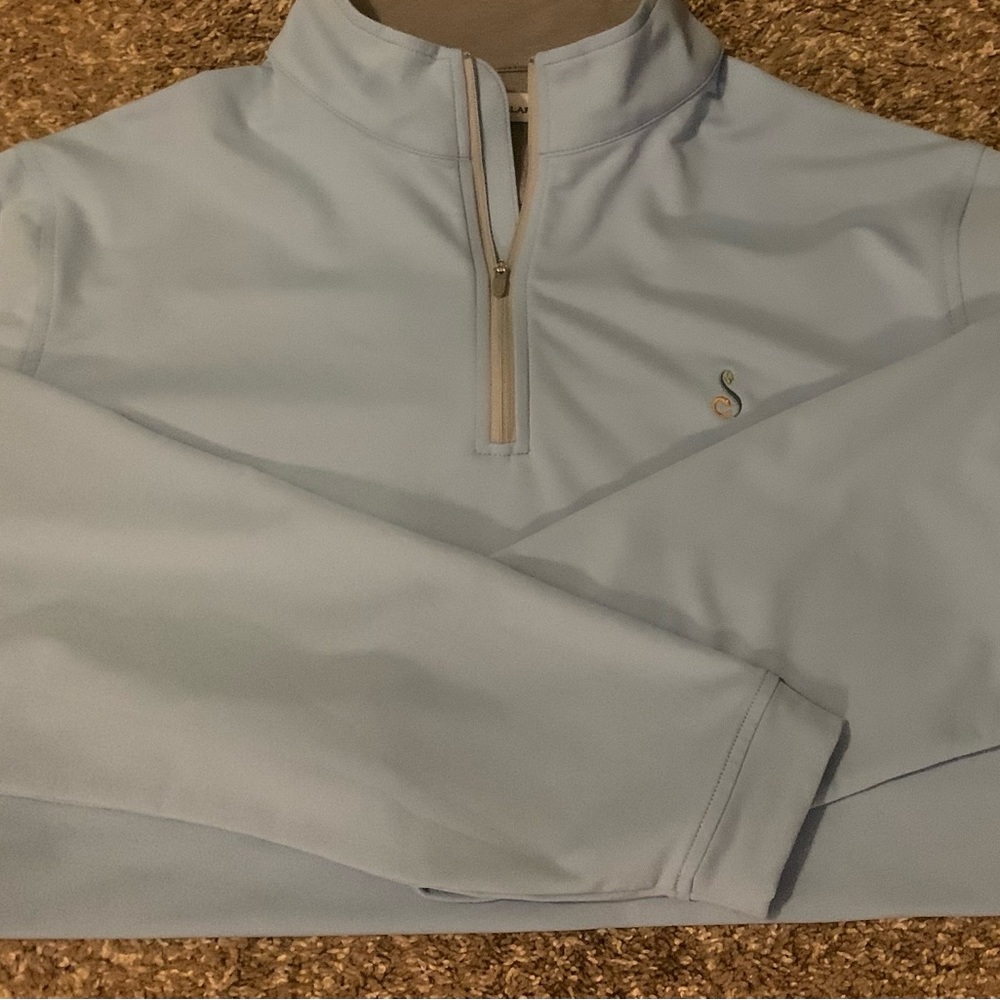 Peter Millar long sleeve zip up.